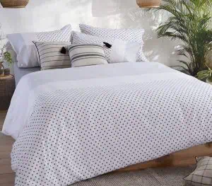 Σετ Σεντονια Βαμβακερα Μονα Donter 26 170X270 Nef-Nef Homeware - Ecru/Anthracite
