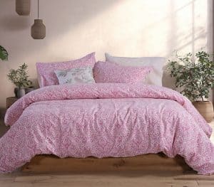 Σετ Σεντονια Βαμβακερα Μονα Jetrix Με Λαστιχο Nef-Nef Homeware - Berry