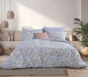 Σετ Σεντονια Βαμβακερα Μονα Dreamel Με Λαστιχο Nef-Nef Homeware - L.blue