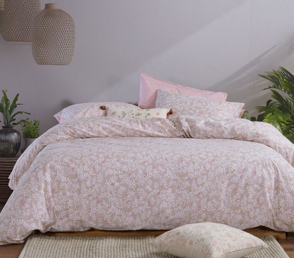 Σετ Σεντονια Βαμβακερα Διπλα Cylia 200Χ270 Nef-Nef Homeware - Beige