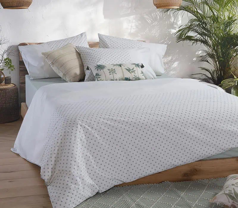 Σετ Σεντονιά Διπλά Nef-Nef Homeware Donter 26 Ecru/Green 200×270 Nef-Nef Homeware Σετ Σεντονια Βαμβακερα Διπλα Donter 26 200Χ270 Nef-Nef Homeware - Ecru/Green