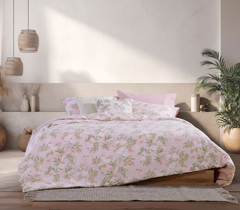 Σετ Σεντονια Βαμβακερα Υπερδιπλα Dreamel 240Χ270 Nef-Nef Homeware - Pink