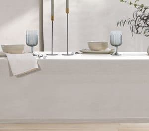 Τραπεζομαντηλο Ροτοντα Steady D.180Cm Nef-Nef Homeware - Ecru