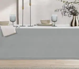 Τραπεζομαντηλο Ροτοντα Steady D.180Cm Nef-Nef Homeware - L.grey