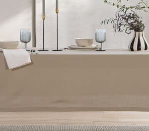 Τραπεζομαντηλο Ροτοντα Steady D.180Cm Nef-Nef Homeware - Beige