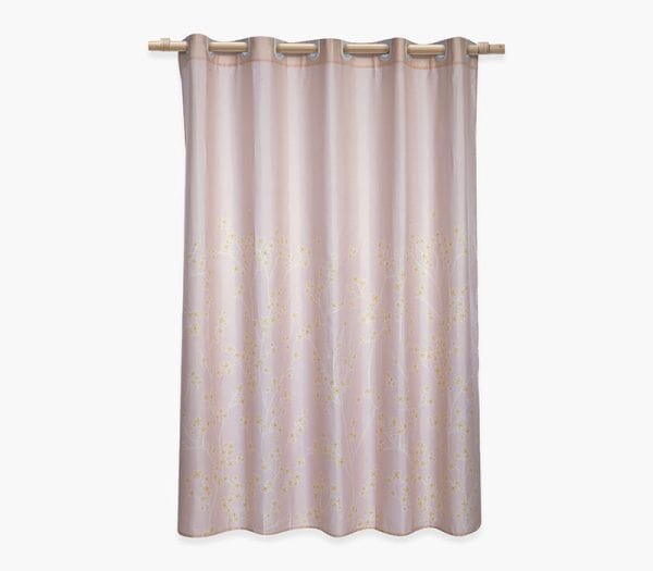 Κουρτίνα Μπάνιου με Τρουκς Nef-Nef Homeware Floriva Beige 180x200 Nef-Nef Homeware Κουρτινα Μπανιου Floriva 180X200 Nef-Nef Homeware - Beige
