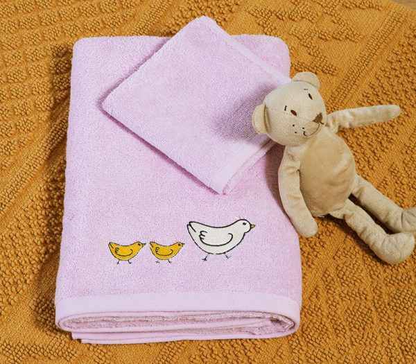 Βρεφικεσ Πετσετεσ Σετ 2Tmx Cute & Sweet Nef-Nef Homeware - Lilac