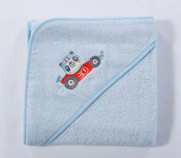 Βρεφικη Καπα Super Boy 75X75 Nef-Nef Homeware - L.blue