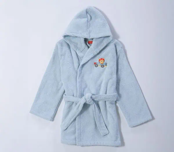 Βρεφικο Μπουρνουζι Super Boy Nef-Nef Homeware - L.blue