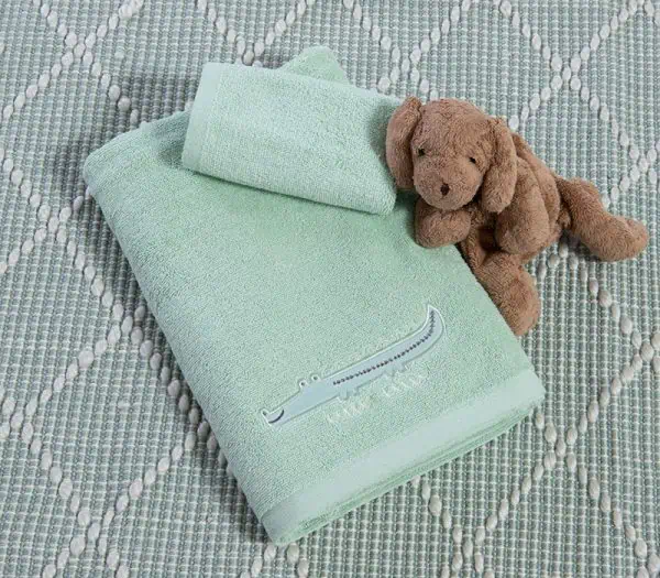 Βρεφικεσ Πετσετεσ Σετ 2Tmx Savana Nef-Nef Homeware - Cameo Green