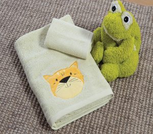 Παιδικεσ Πετσετεσ Σετ 2Tmx Jungle Music Nef-Nef Homeware - Aloe Green