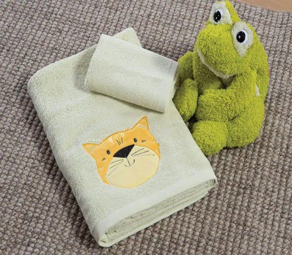 Παιδικεσ Πετσετεσ Σετ 2Tmx Jungle Music Nef-Nef Homeware - Aloe Green