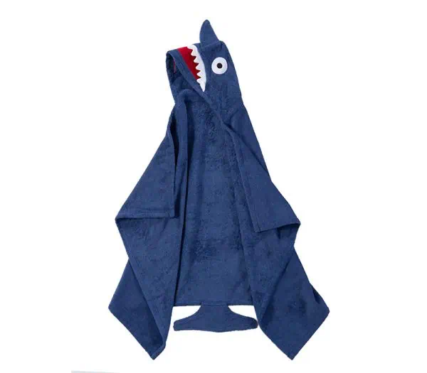 Βρεφικη Καπα Shark 70Χ120 Nef-Nef Homeware - Misty Blue