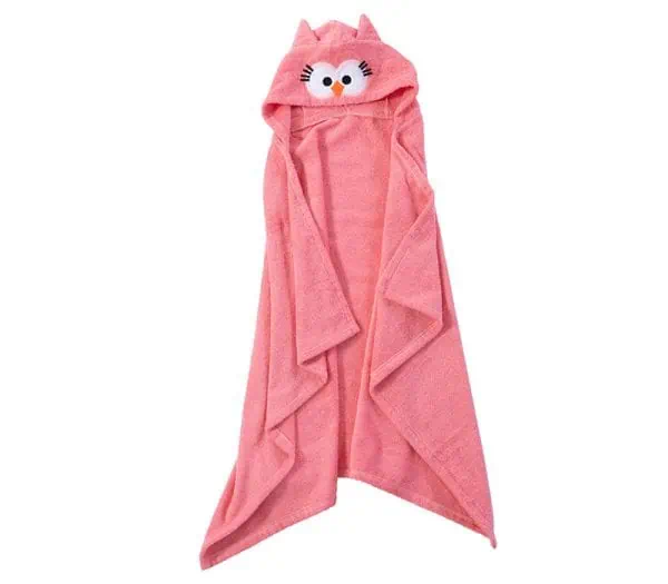 Βρεφικη Καπα Owl 70Χ120 Nef-Nef Homeware - Flamingo Pink