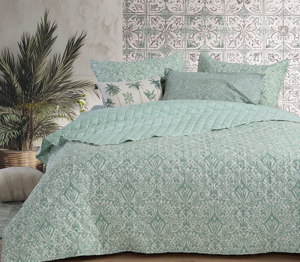 Κουβερλί Υπέρδιπλο Nef-Nef Homeware Jetrix Green 230x240 Nef-Nef Homeware Κουβερλι Υπερδιπλο Jetrix 230X240 Nef-Nef Homeware - Green