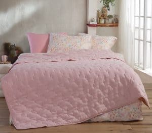 Παιδικο Κουβερλι Μονο Special Flower 180Χ240 Nef-Nef Homeware - Pink