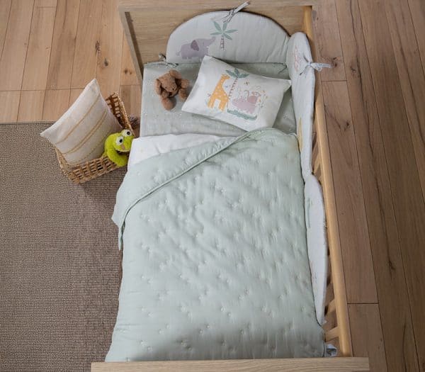 Βρεφικό Κουβερλί Κούνιας Nef-Nef Homeware Special Star Mint 110x140 Nef-Nef Homeware Βρεφικο Κουβερλι Special Star 110Χ150 Nef-Nef Homeware - Mint