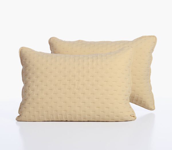 Μαξιλαροθηκεσ Σετ 2 Τεμαχιων Adelle 52X72 Nef-Nef Homeware - Butter Yellow