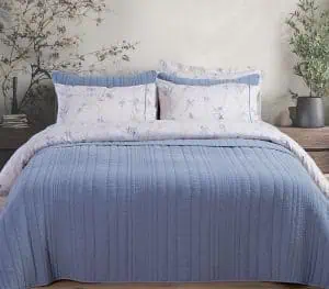 Κουβερλι Υπερδιπλο Elements-Ecstatic 230X240 Nef-Nef Homeware - Blue