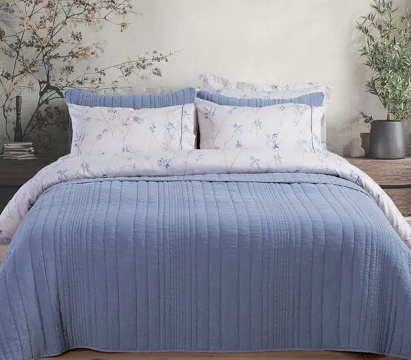 Κουβερλι Υπερδιπλο Elements-Ecstatic 230X240 Nef-Nef Homeware - Blue