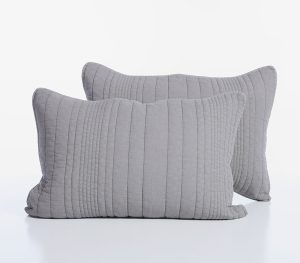 Μαξιλαροθηκη Elements-Ecstatic Σετ 2 Τμχ 52Χ72 Nef-Nef Homeware - Grey