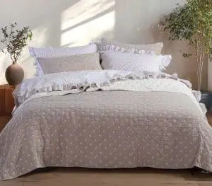 Κουβερλι Υπερδιπλο Surreal 230X240 Nef-Nef Homeware - Beige