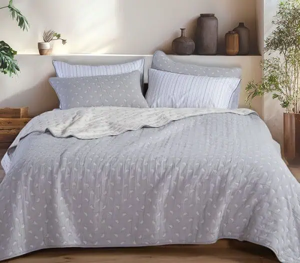 Κουβερλι Υπερδιπλο Surreal 230X240 Nef-Nef Homeware - Grey