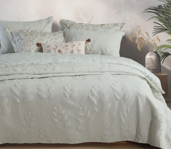 Κουβερλι Υπερδιπλο Emily 230X240 Nef-Nef Homeware - Mint