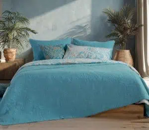Κουβερλι Υπερδιπλο Charisma Blue 230X240 Nef-Nef Homeware - Blue