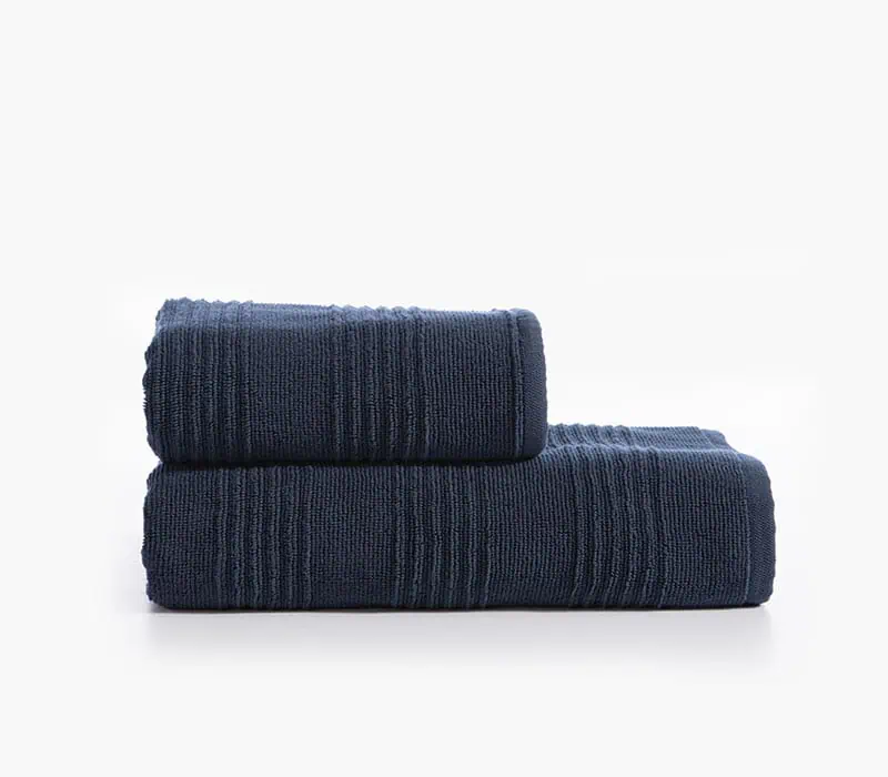 Σετ Πετσέτες Μπάνιου 2τμχ 650gr/m2 Nef-Nef Homeware Boat Blue Nef-Nef Homeware Σετ Πετσετεσ 2Tmx Boat Nef-Nef Homeware - Blue
