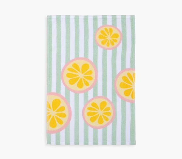 Πετσέτα Κουζίνας Βελουτέ Nef-Nef Homeware Lemonade 26 Green 40x60 Nef-Nef Homeware Ποτηροπανο Βελουτε Lemonade 26 40Χ60 Nef-Nef Homeware - Green