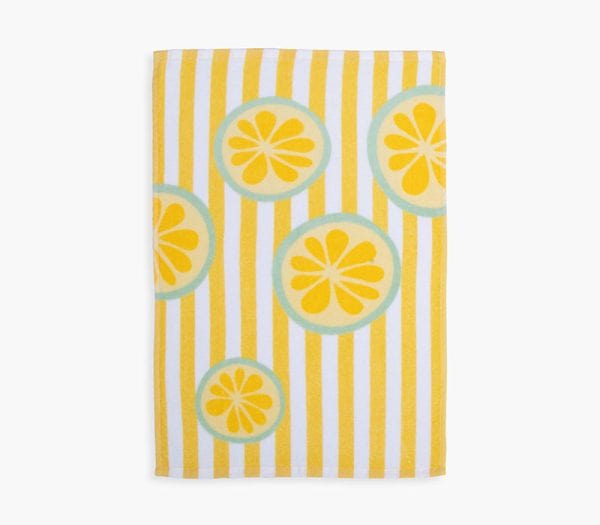 Πετσέτα Κουζίνας Βελουτέ Nef-Nef Homeware Lemonade 26 Yellow 40x60 Nef-Nef Homeware Ποτηροπανο Βελουτε Lemonade 26 40Χ60 Nef-Nef Homeware - Yellow