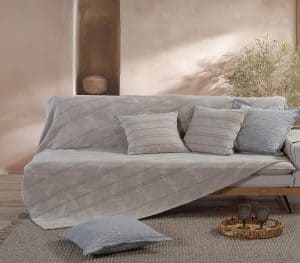 Ριχταρι Πολυθρονασ Bleeze 180Χ180 Nef-Nef Homeware - Grey