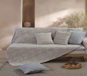 Ριχταρι Τριθεσιου Καναπε Bleeze 180Χ300 Nef-Nef Homeware - Grey