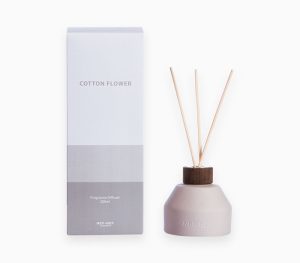 Αρωματικο Χωρου Με Στικσ Cotton Flower 200Ml Nef-Nef Homeware - Grey