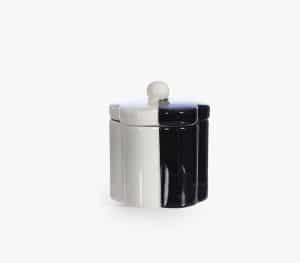 Βαζο Για Βαμβακι Domino Nef-Nef Homeware - Black/White