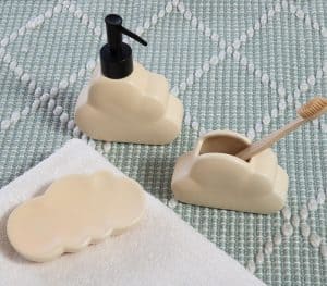 Σετ Αξεσουαρ Μπανιου 3 Τμχ Easy Nef-Nef Homeware - Glaze