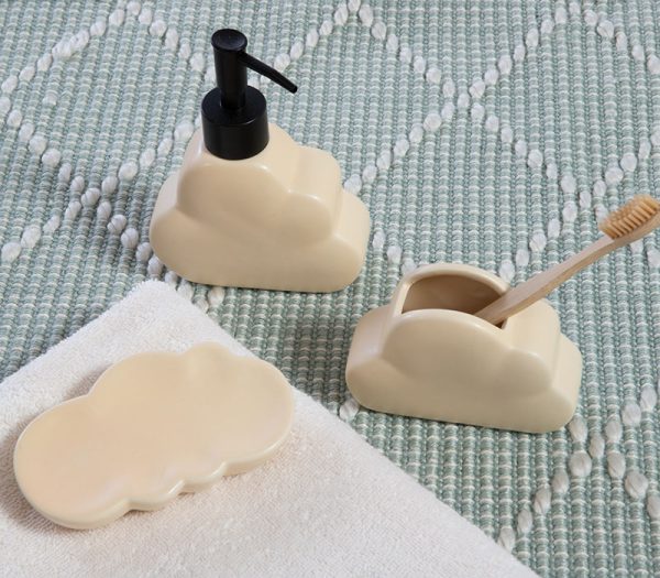 Σετ Αξεσουαρ Μπανιου 3 Τμχ Easy Nef-Nef Homeware - Glaze