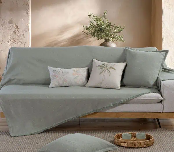 Ριχταρι Τριθεσιου Καναπε Loen 170X300 Nef-Nef Homeware - Green