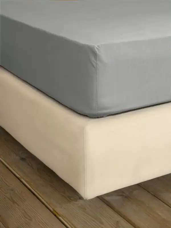 Σεντόνι Ημίδιπλο Nima Home Unicolors Medium Gray 180x260 Nima Home Σεντόνι Ημίδιπλο Unicolors - Medium Gray - Ημίδιπλο 180X260