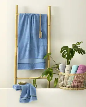Πετσέτα 30X50 - Elyon Aegean Blue - Πετσέτα 30X50