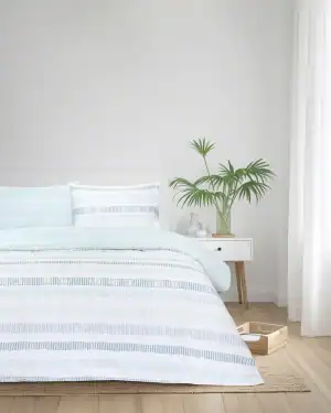 Σετ Σεντόνια Υπέρδιπλα Με Λάστιχο - Azzurro - Υπέρδιπλα Με Λάστιχο (1 X 160X200+32 + 1 X 240X270 + 2 Μαξιλαροθήκες 52X72)