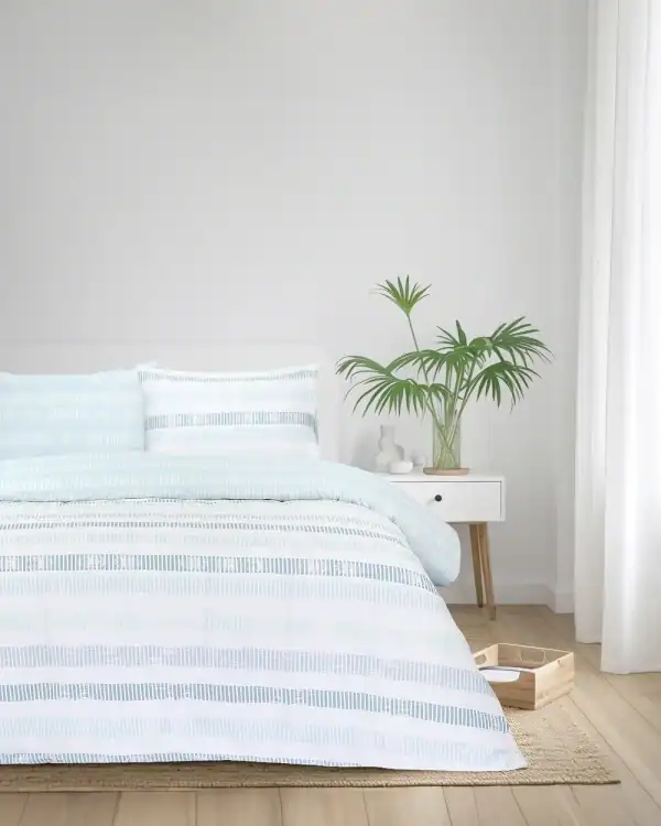 Σετ Σεντόνια Υπέρδιπλα Με Λάστιχο - Azzurro - Υπέρδιπλα Με Λάστιχο (1 X 160X200+32 + 1 X 240X270 + 2 Μαξιλαροθήκες 52X72)