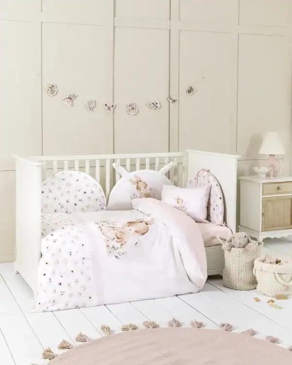 Βρεφικά Σεντόνια Κούνιας Σετ Nima Home Sweet Baby 120x170 Nima Home Σετ Σεντόνια Κούνιας - Sweet Baby - Κούνιας (2 X 120X170 + 1 Μαξιλαροθήκη 30X40)