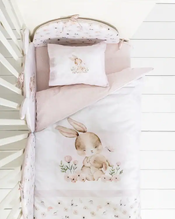 Βρεφικά Σεντόνια Κούνιας Σετ Nima Home Sweet Baby 120x170 Nima Home Σετ Σεντόνια Κούνιας - Sweet Baby - Κούνιας (2 X 120X170 + 1 Μαξιλαροθήκη 30X40)