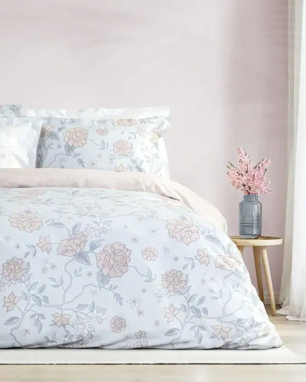 Σετ Σεντόνια Διπλά Nima Home Floral Dream 220x260 Nima Home Σετ Σεντόνια Διπλά - Floral Dream - Διπλά (2 X 220X260 + 2 Μαξιλαροθήκες Oxford 4 Πλευρών 52X72+5)