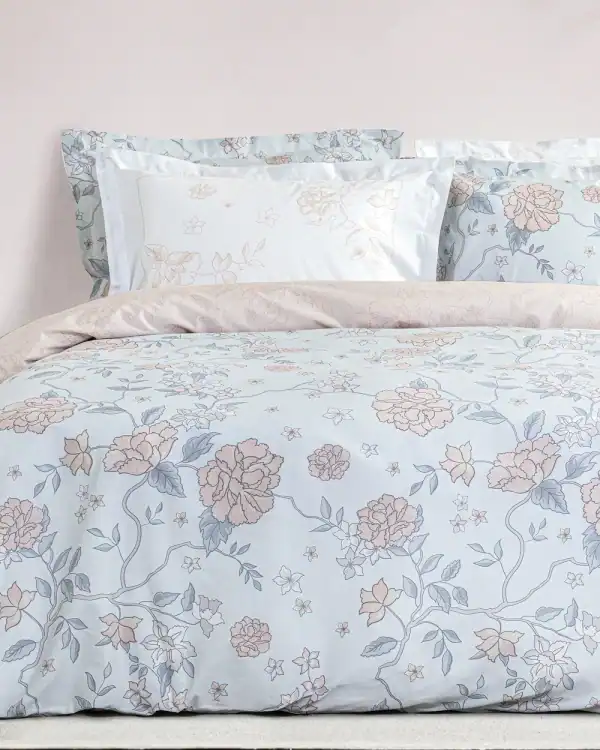Σετ Μαξιλαροθήκες Ύπνου Oxford Nima Home Floral Dream 52x72 Nima Home Μαξιλαροθήκες - Floral Dream - Μαξιλαροθήκες Oxford 4 Πλευρών (2 X 52X72+5)