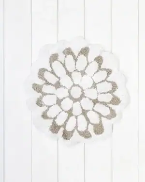 Ταπέτο Δ:60 - Petal Light Beige - Ταπέτο 50X80