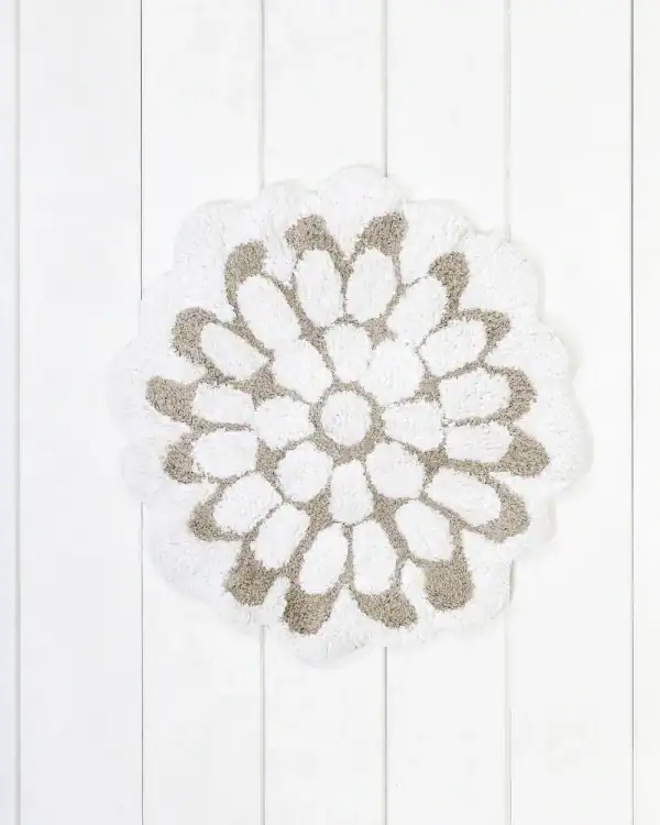 Ταπέτο Δ:60 - Petal Light Beige - Ταπέτο 50X80
