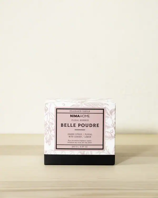 Nima Home Αρωματικό Κερί 280gr - Belle Poudre Nima Home Αρωματικό Κερί 280Gr - Belle Poudre - Αρωματικό Κερί 280Gr